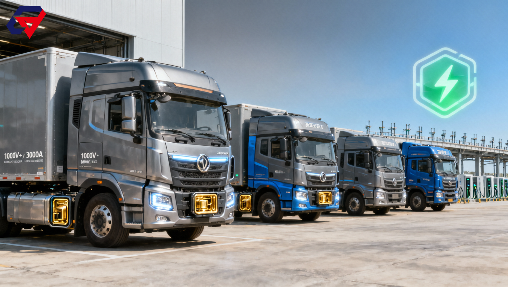 MW-Level Ultra-Fast Charging Heavy-Duty EV Trucks Enter Mass Delivery