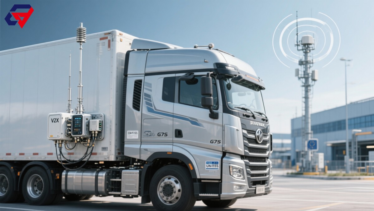 EU Draft Mandates V2X for Heavy-Duty Trucks from 2027 EU Draft Mandates V2X for Heavy-Duty Trucks from 2027