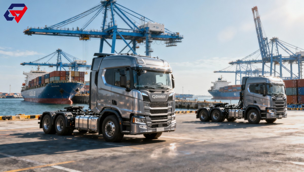 Qingdao Port Opens Fast Lane for New Energy Truck Exports Qingdao Port Opens Fast Lane for New Energy Truck Exports