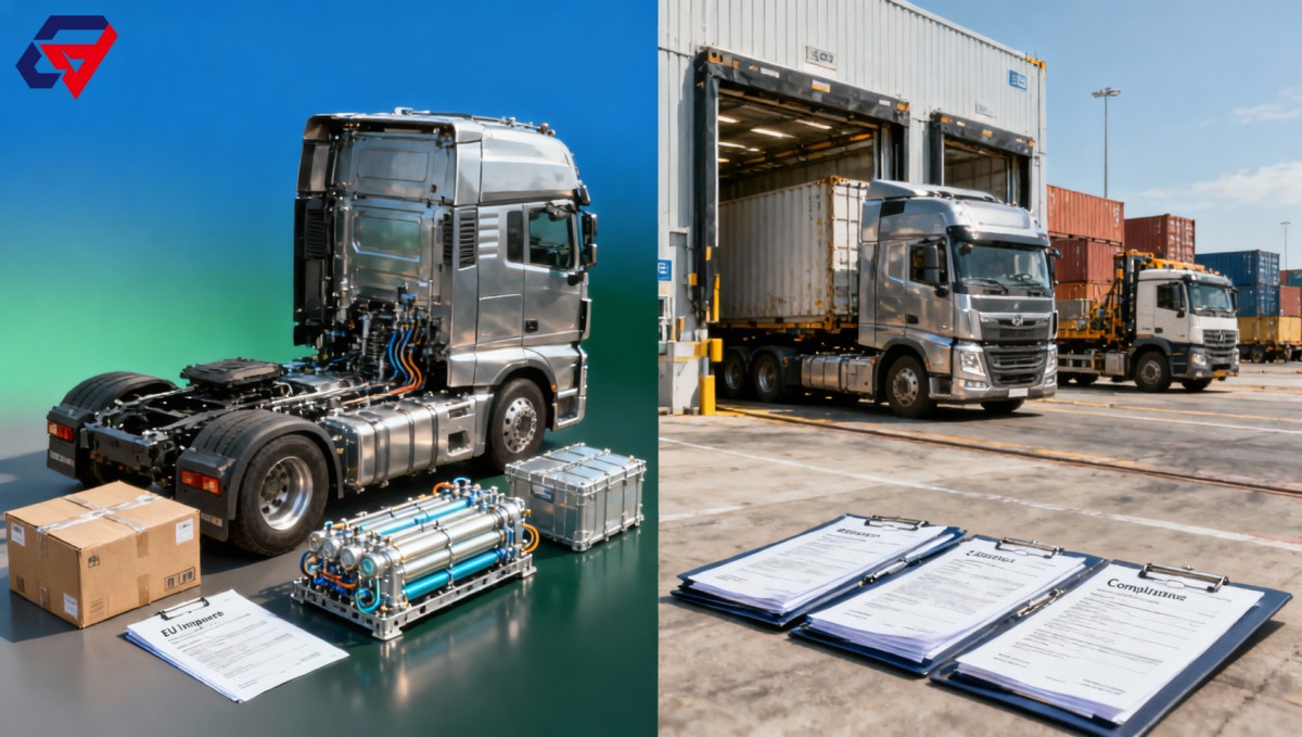EU Rule Takes Effect: Heavy Truck Exports Need ISO 14067 Report