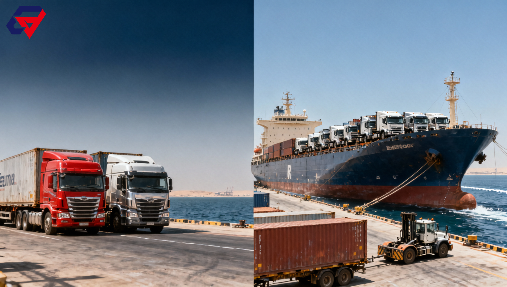 Red Sea Disruption Lifts RoRo Truck Rates 47%