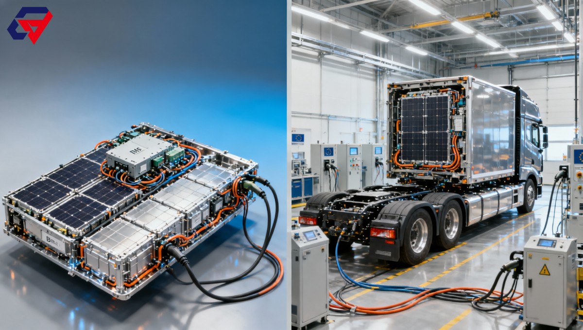 EU Sets New Battery Certification Rules for Heavy Trucks