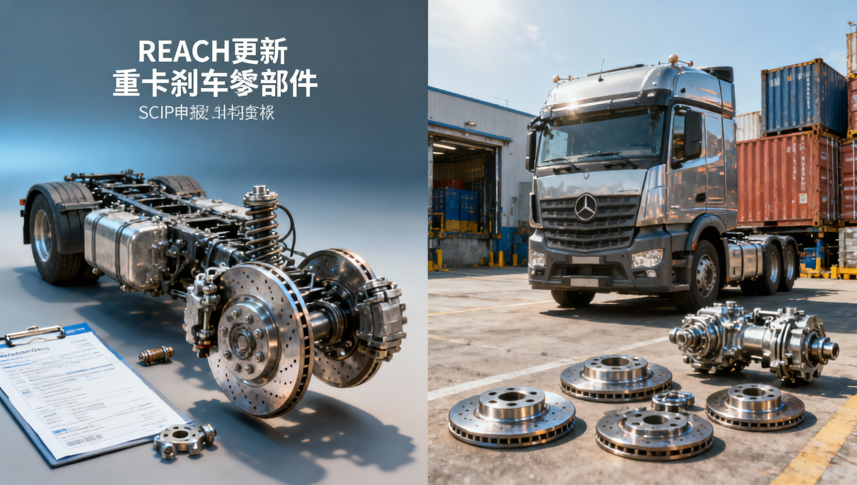 EU REACH Update Puts Truck Brake Parts Under SCIP Rule EU REACH Update Puts Truck Brake Parts Under SCIP Rule