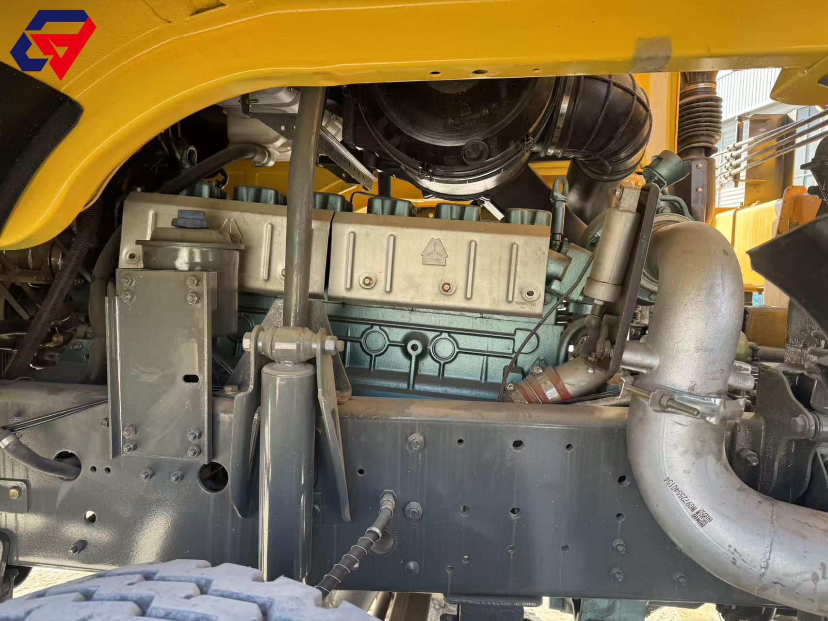 HOWO 6×4 Knuckle Boom Dump Truck-mounted Crane