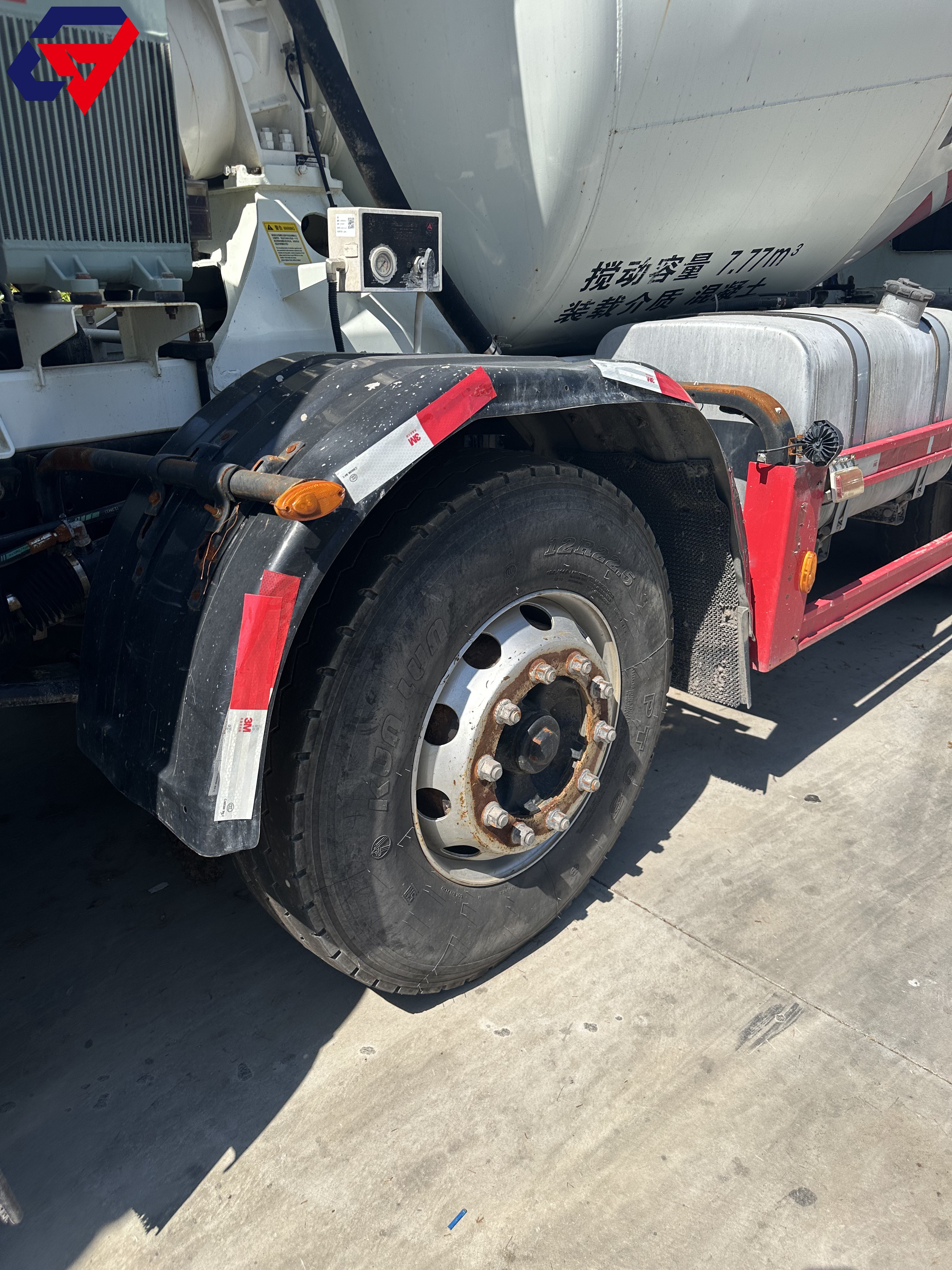 SANY Chassis 8x4 Cement Mixer Truck