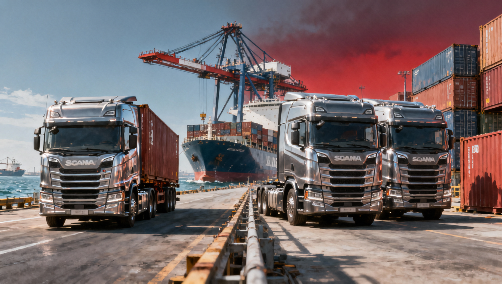Red Sea Diversion Lifts July FOB Truck Freight 18% Red Sea Diversion Lifts July FOB Truck Freight 18%