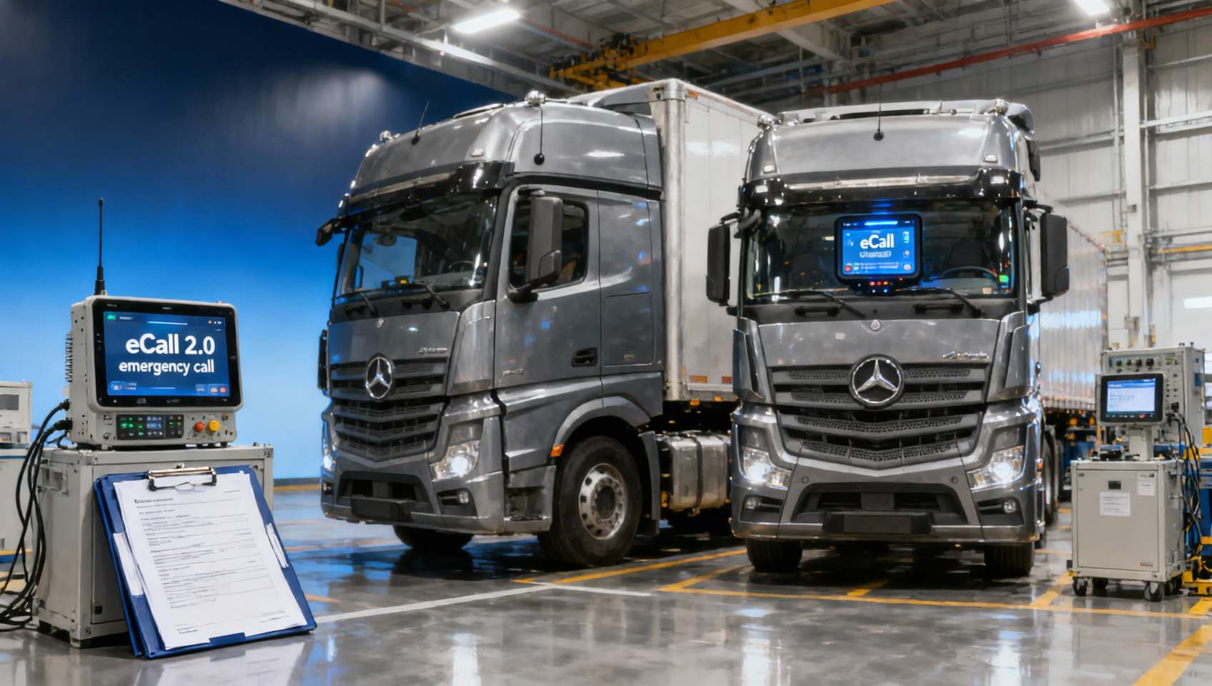 EU eCall 2.0 Rule Hits China Heavy Truck Exports