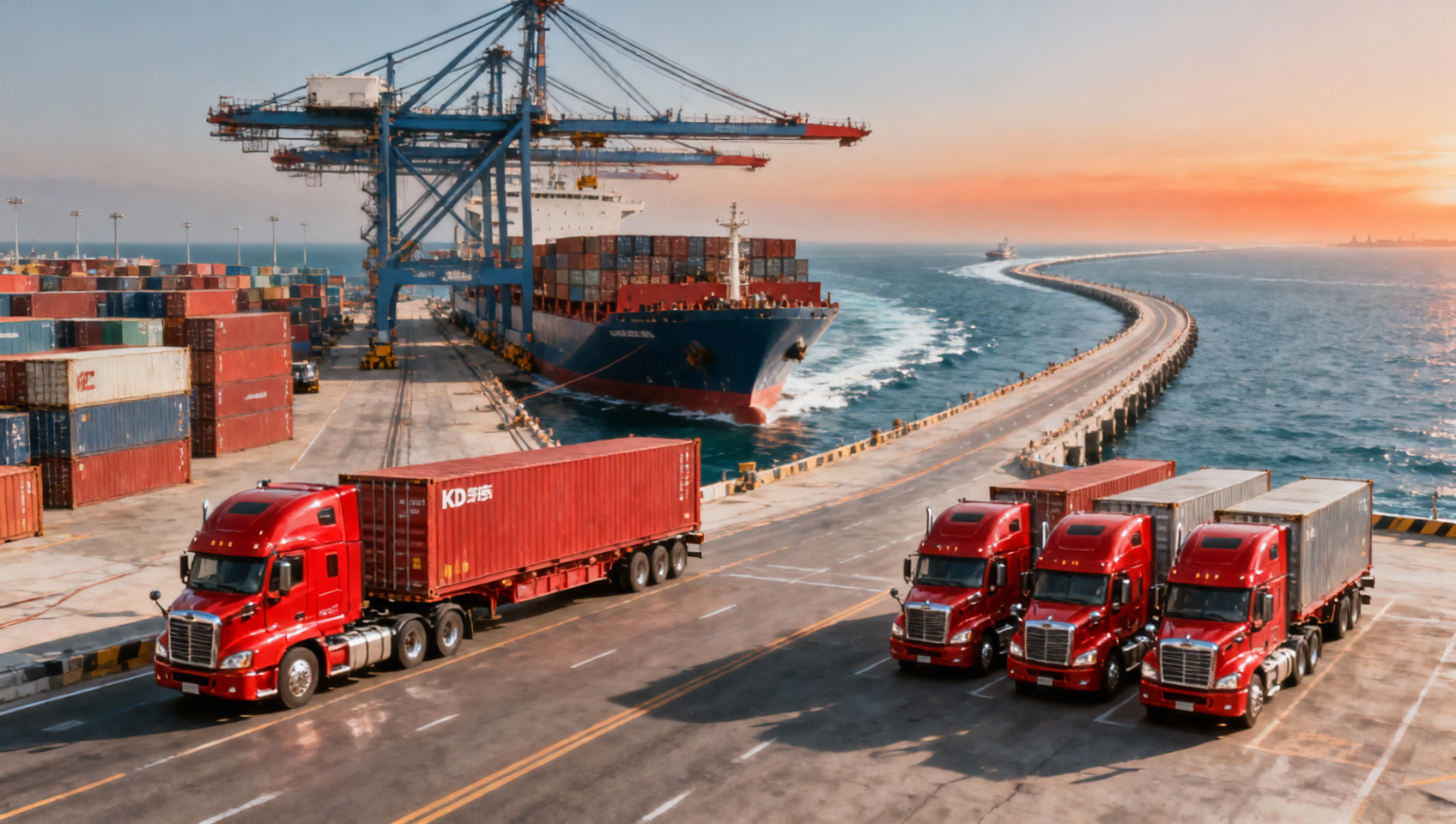 Red Sea Disruption Extends China Truck Shipments to Gulf Red Sea Disruption Extends China Truck Shipments to Gulf