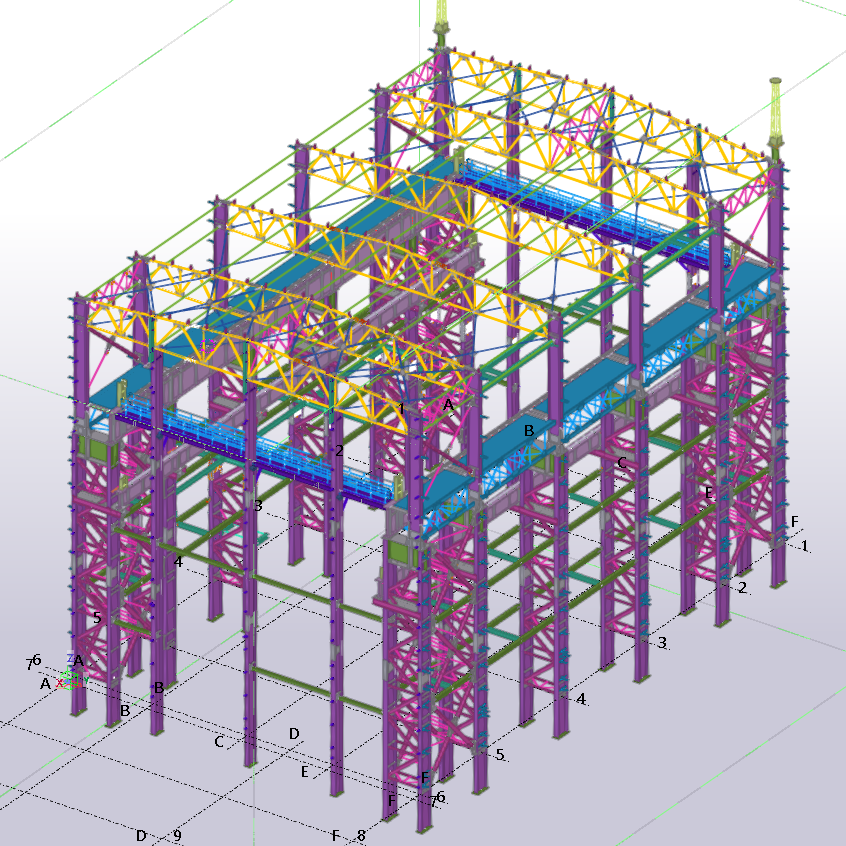 Prefabricated Steel Workshop Building with Integrated Crane Systems (Gantry/Bridge Crane, Customizable)