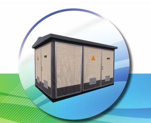 Metal-cased prefabricated substation