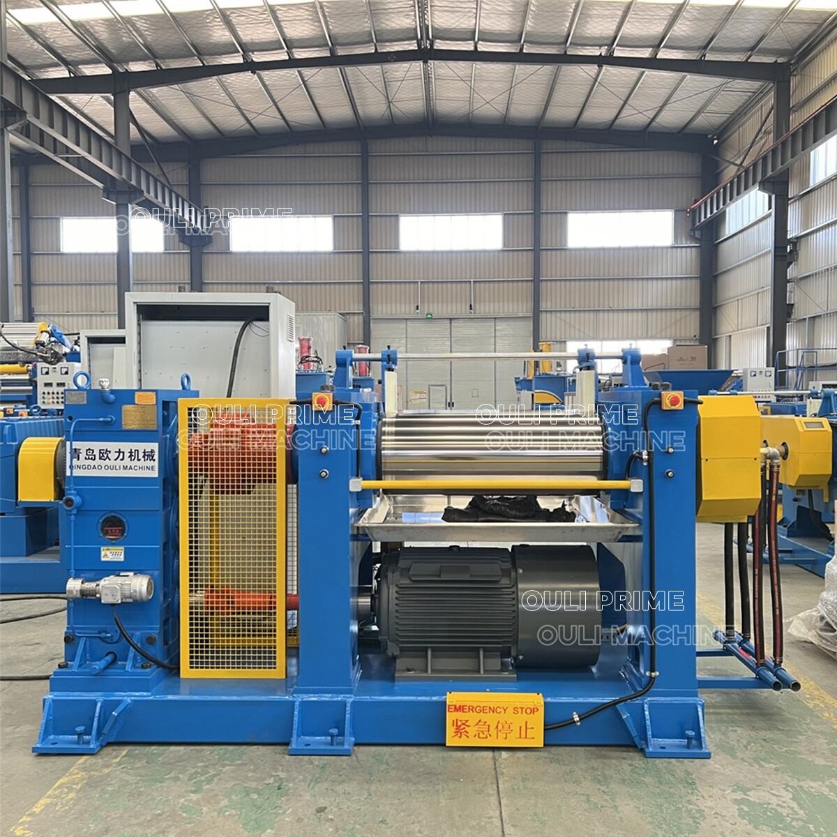 Compact design Two Roll Rubber Open Mixing Mill