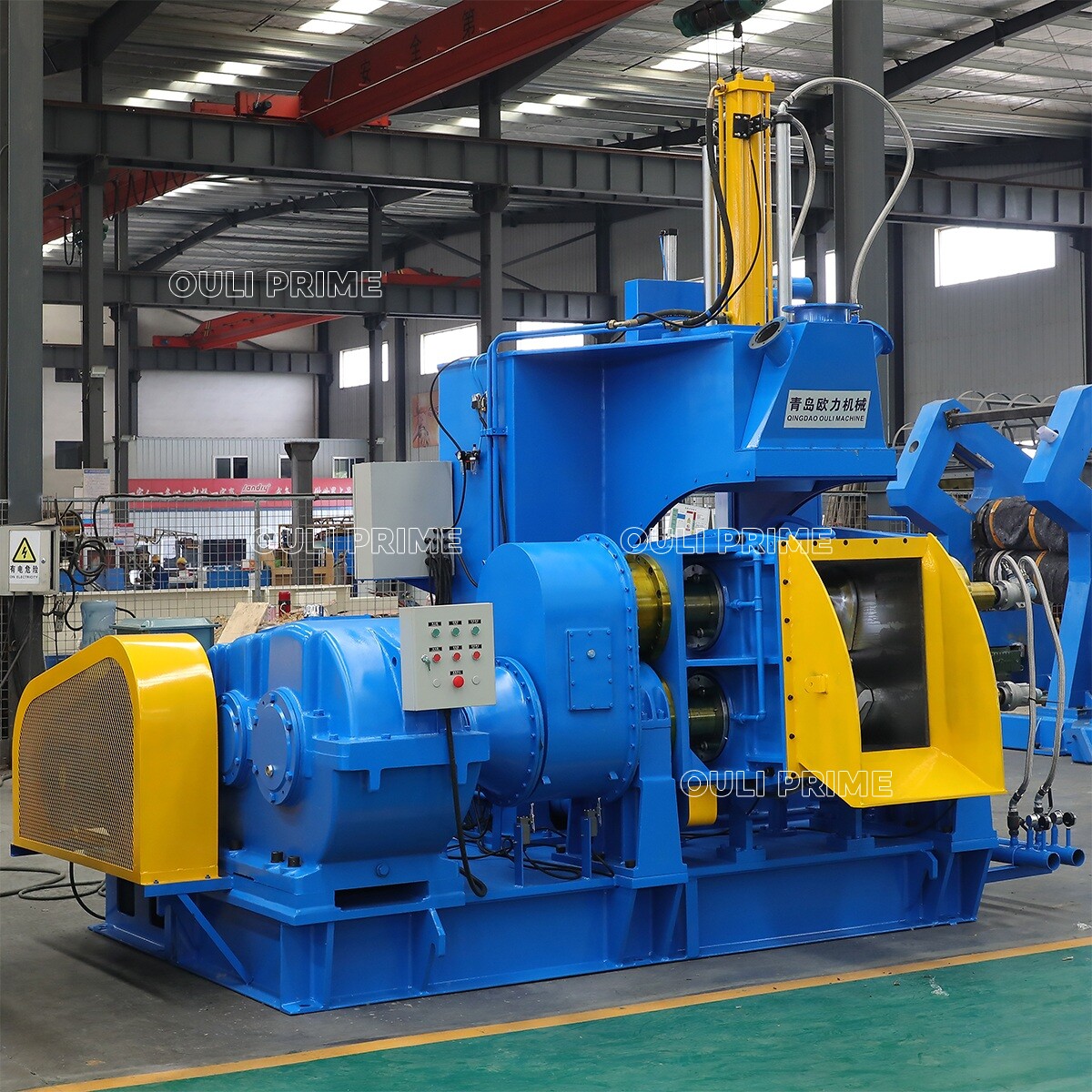 Pneumatic Pressure Rubber Dispersion Rubber Kneader Mixer Machine