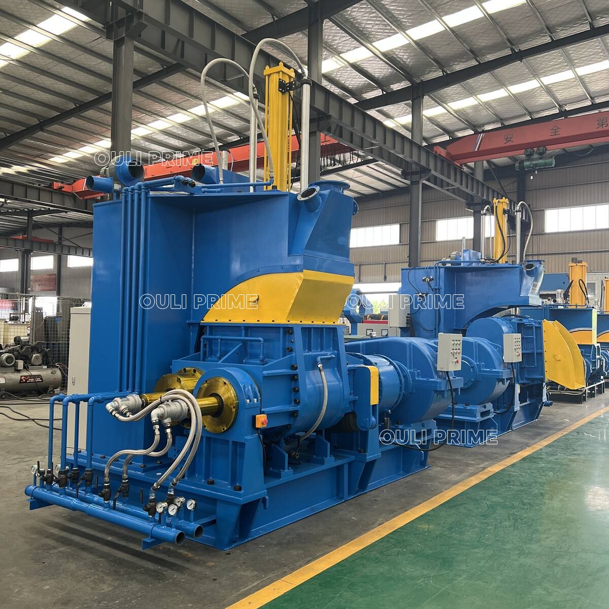 Pneumatic Pressure Rubber Dispersion Rubber Kneader Mixer Machine
