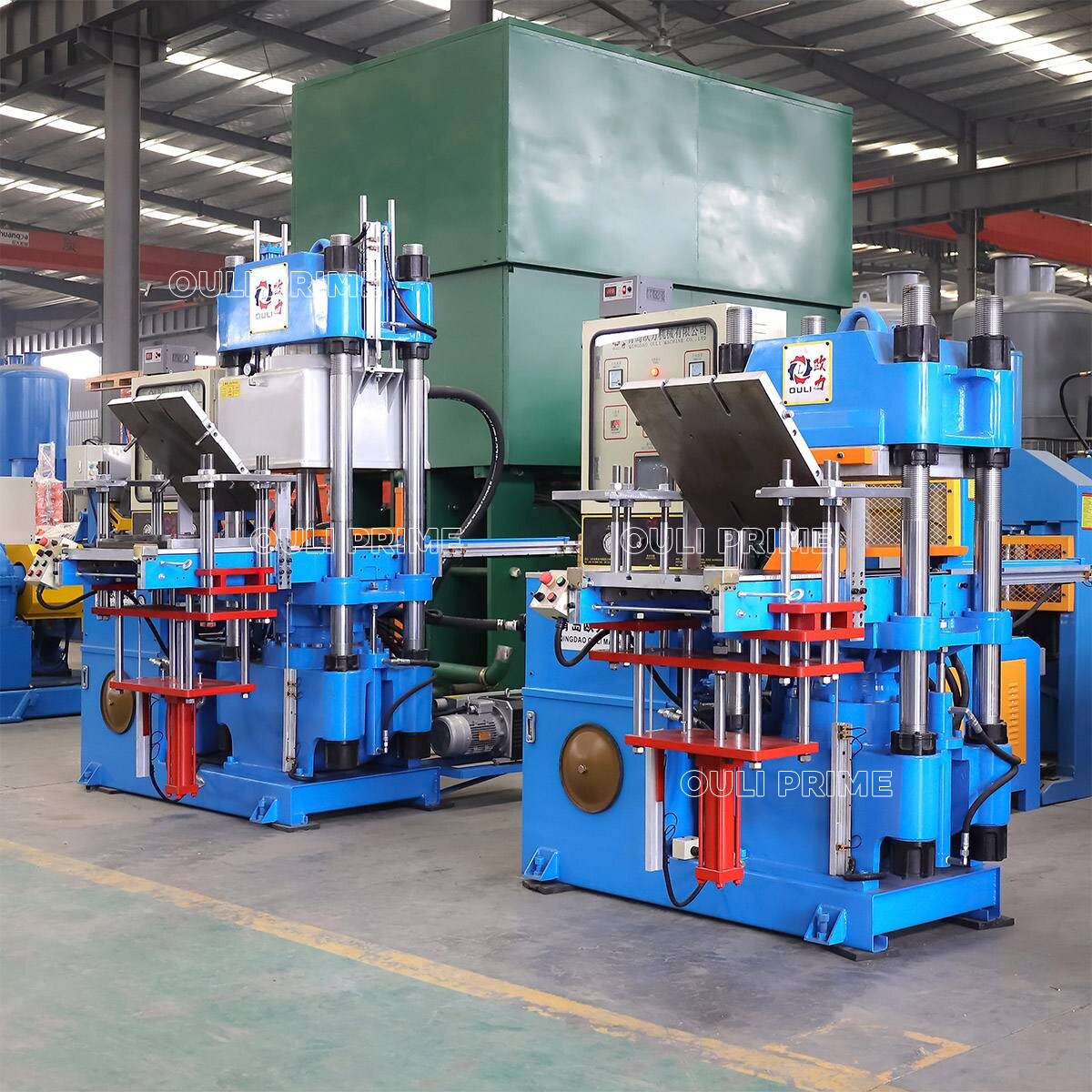 Frame type rubber vulcanizing press machine