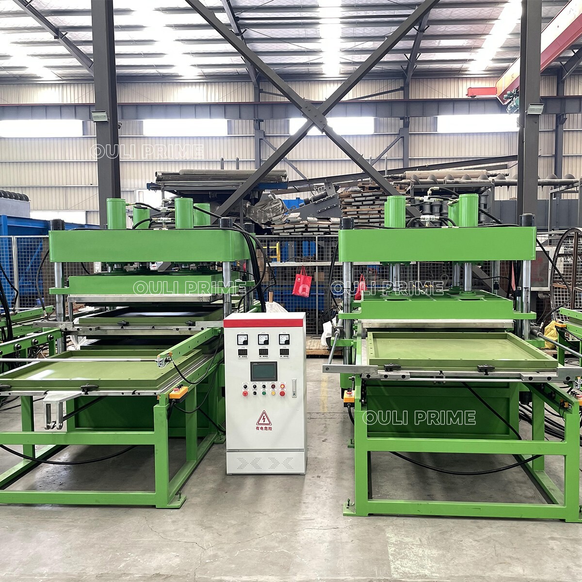 With Ejector Type rubber Tile mat making machine