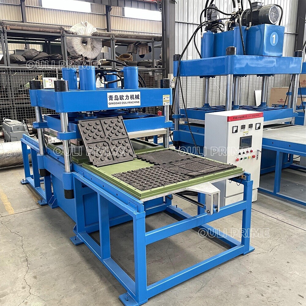 120T XLB-D 1100×1100 rubber floor tile making machine / rubber mat making 