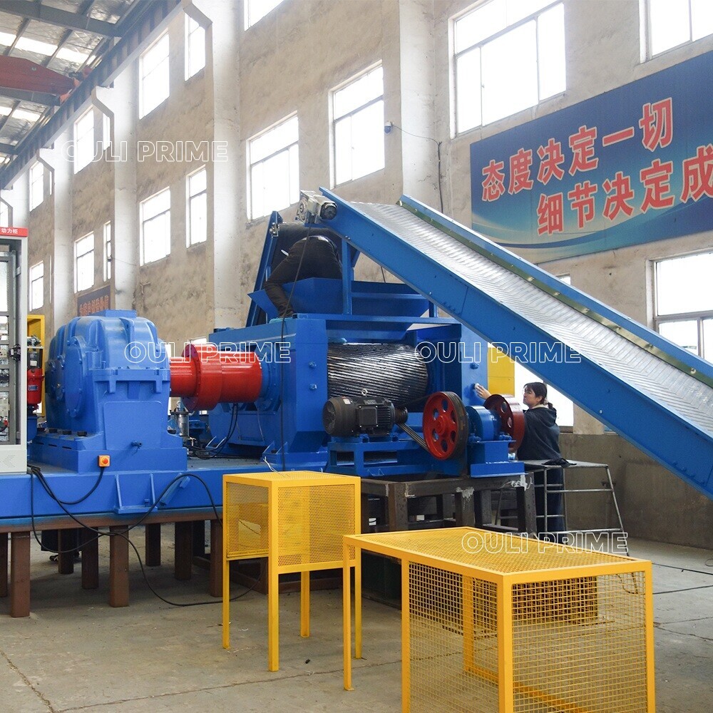 Rubber Fiber separator Machine / Waste Tire Recycling Machine