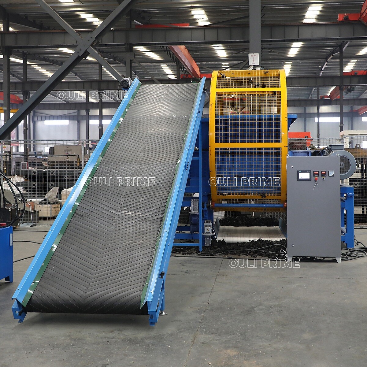 Tyre Recycling Shredding Machine / Tyre Shredder Machine