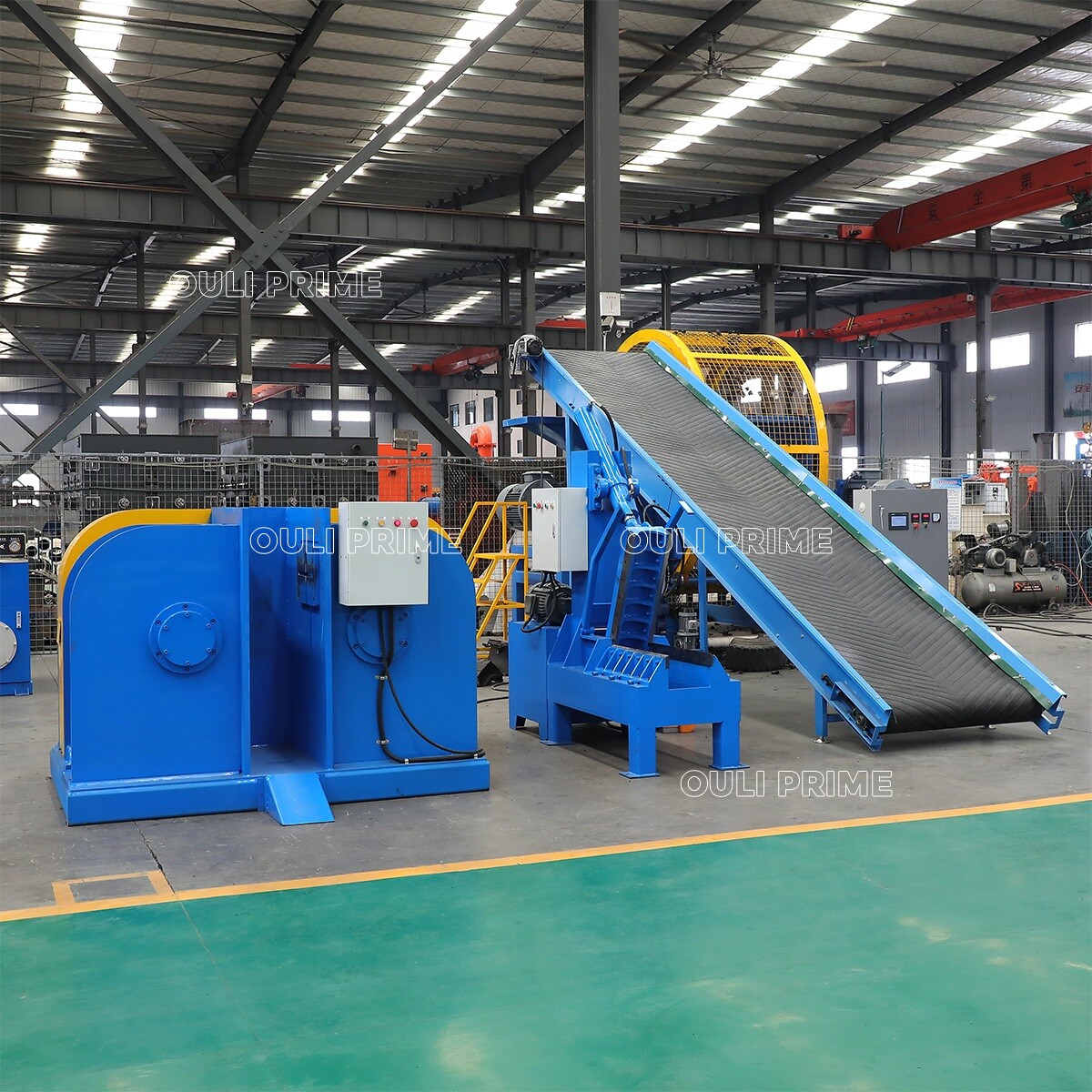 Tyre Recycling Shredding Machine / Tyre Shredder Machine