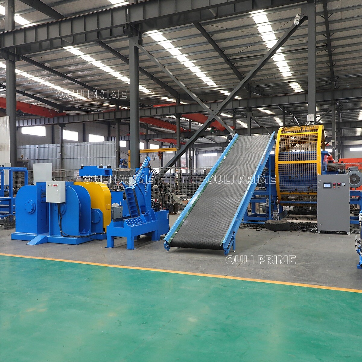 Tyre Recycling Shredding Machine / Tyre Shredder Machine