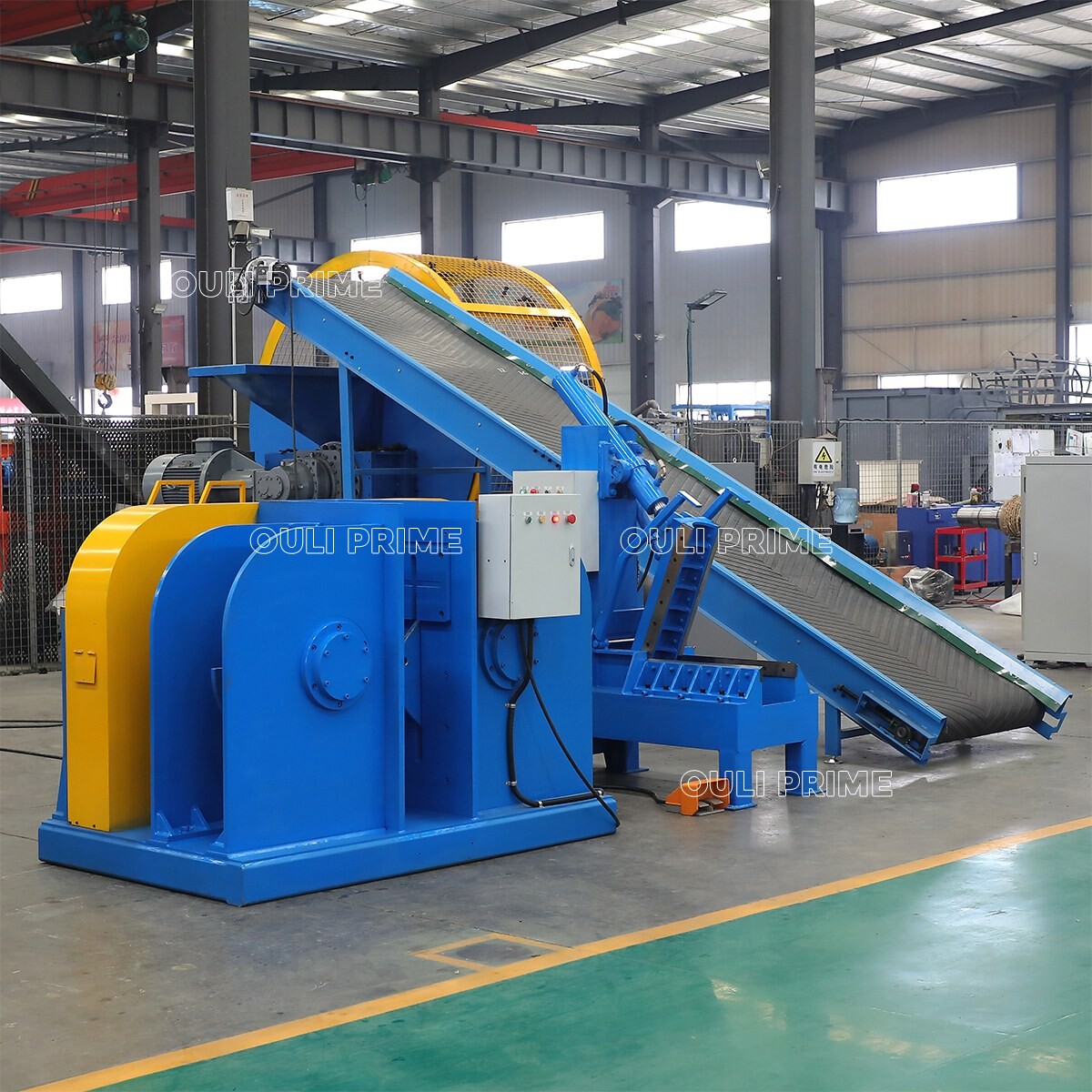 Rubber Fiber separator Machine / Waste Tire Recycling Machine