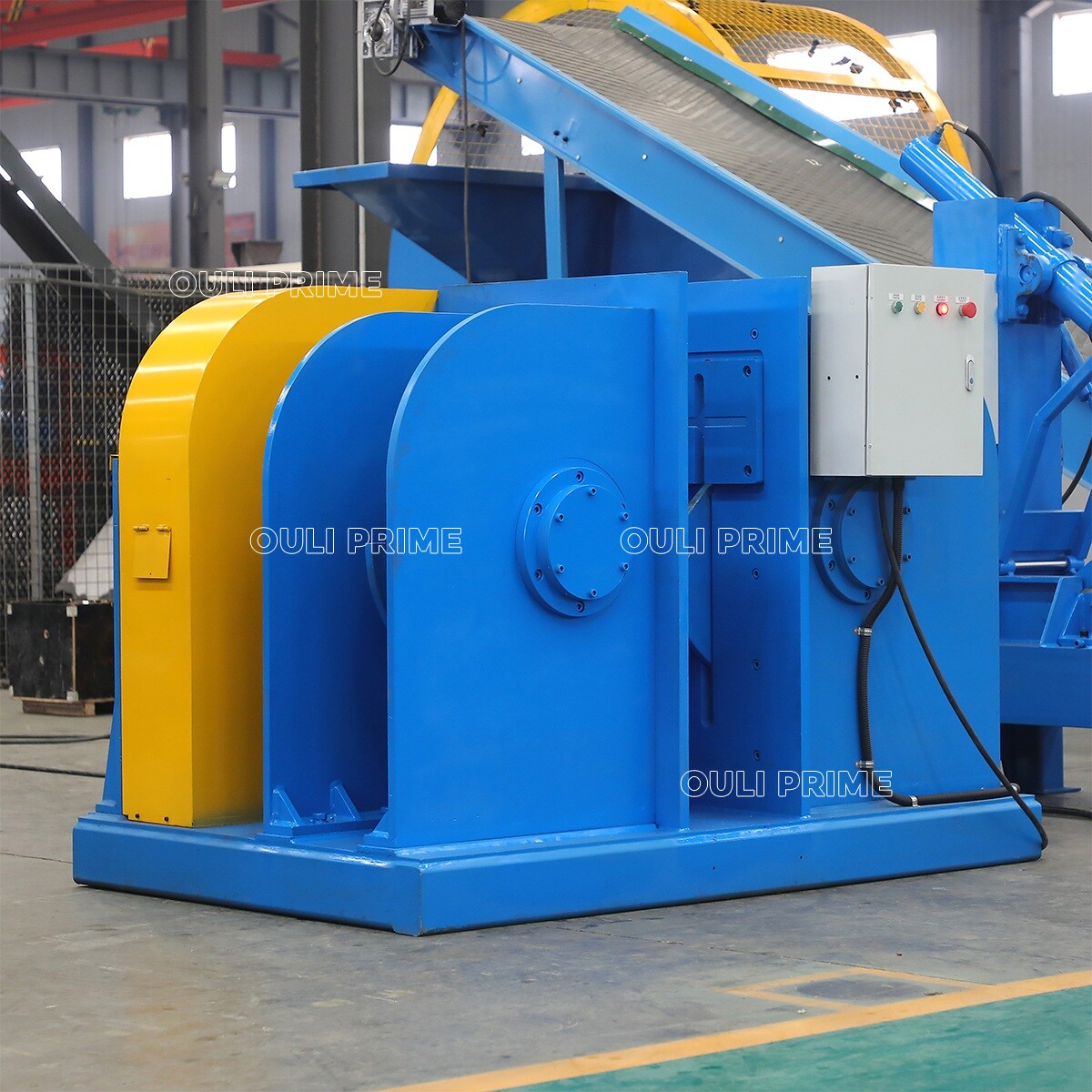 Rubber Fiber separator Machine / Waste Tire Recycling Machine