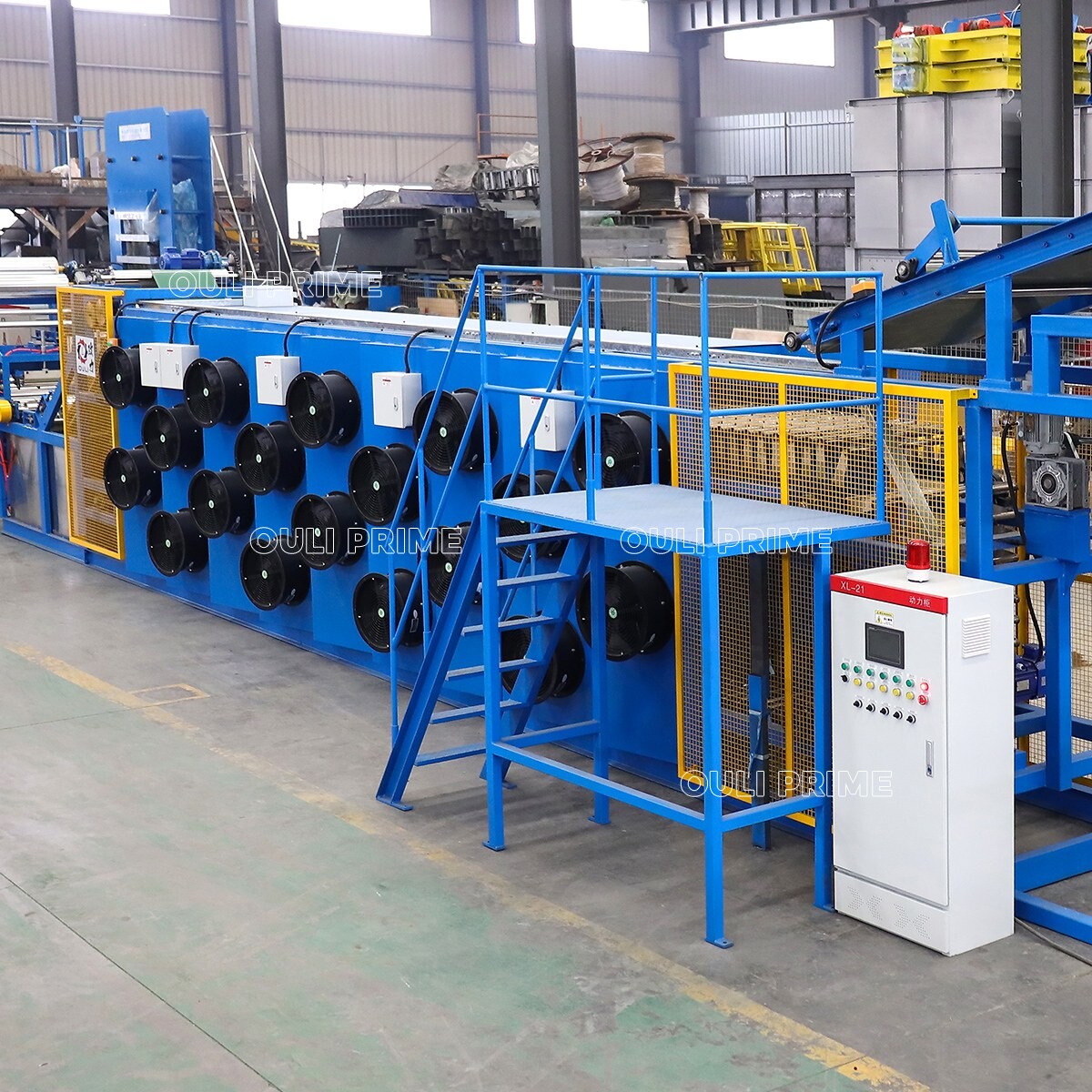 Belt Conveyor Type Rubber Batch Off Cooler Cooling Machine