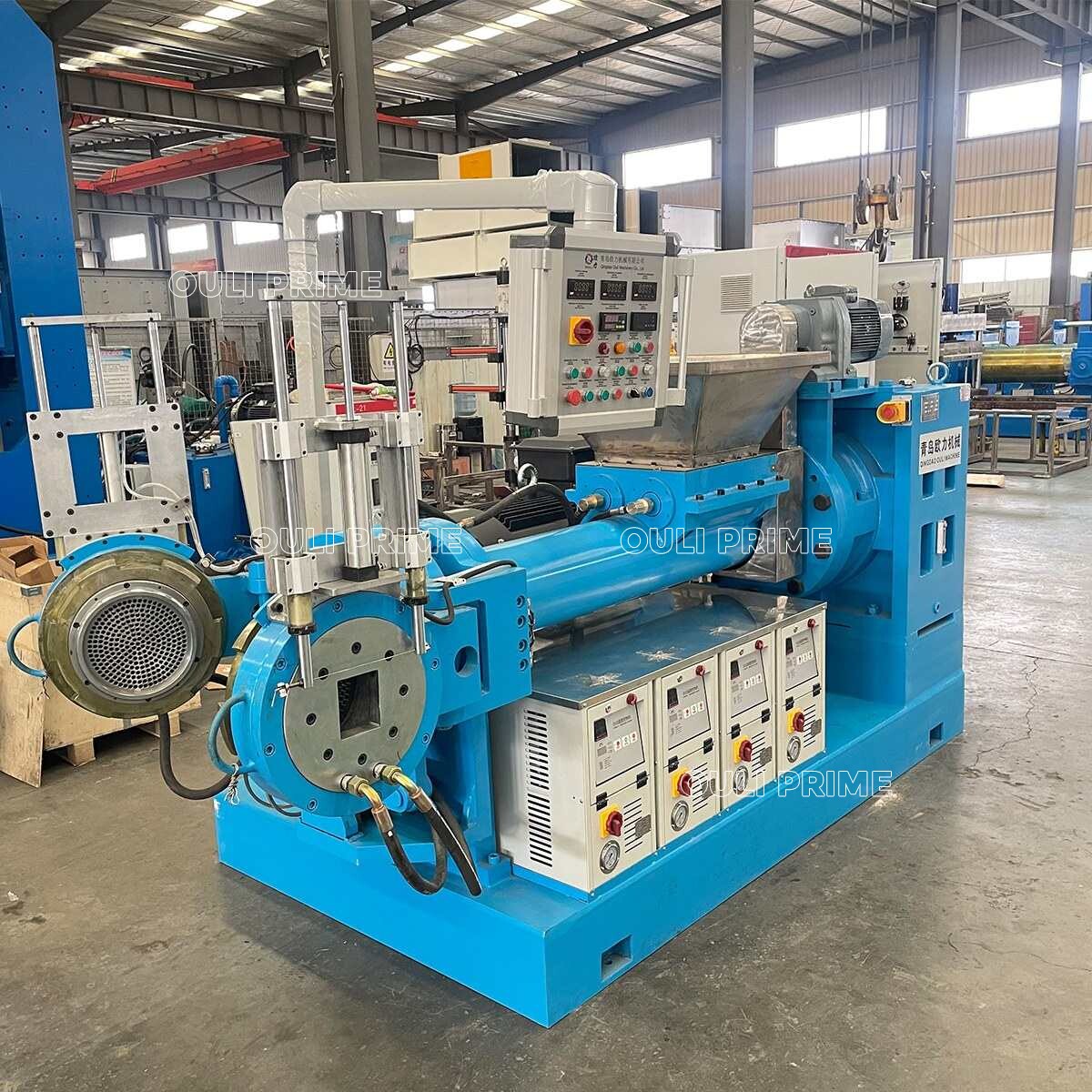 Cold Type Rubber Extrusion Extruding Machine / Rubber Profile Extruder Manufacturers