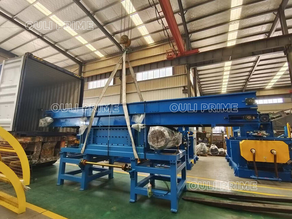 High-end Israeli customer customized waste tire processing equipment, vulcanizing machines, etc.