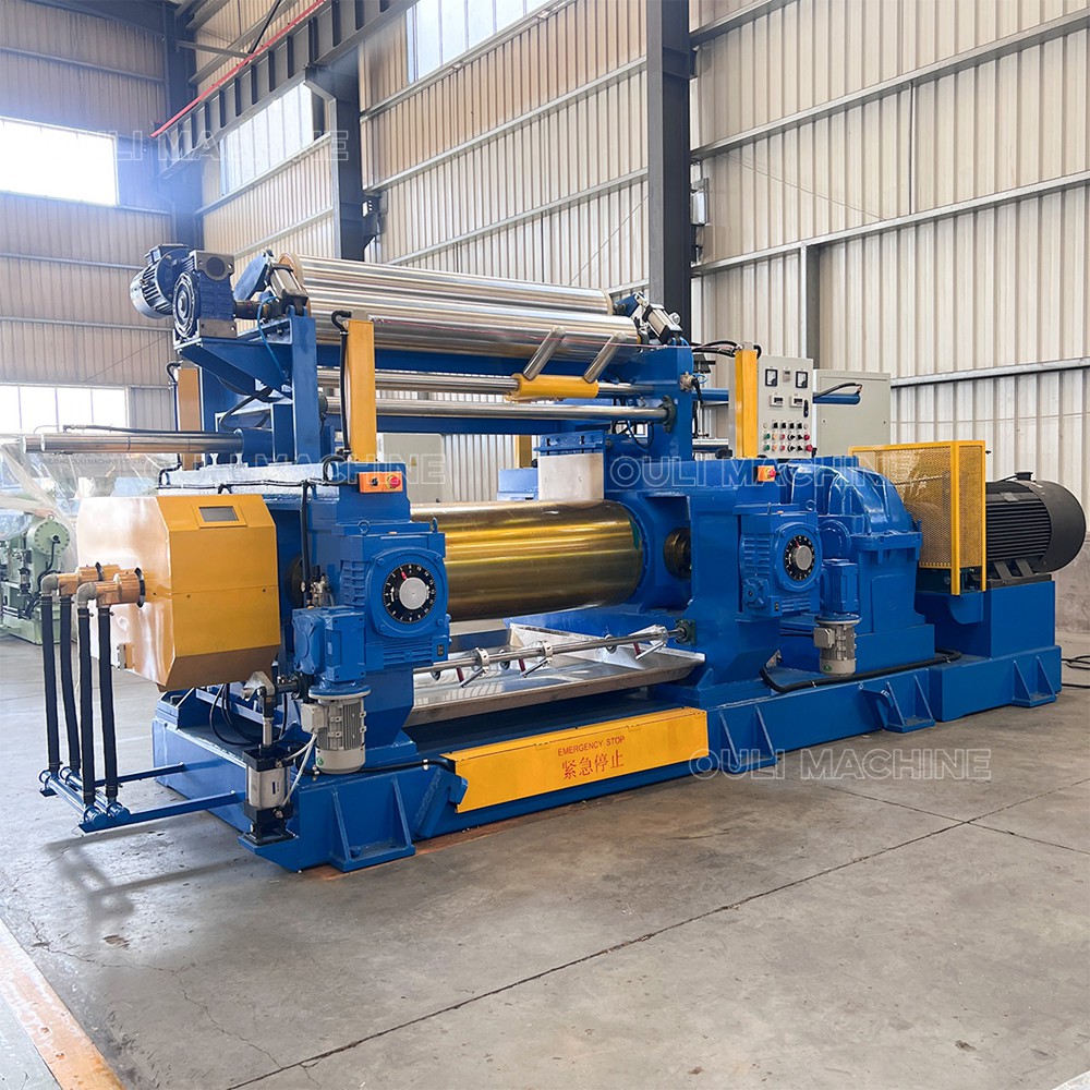 Automatic Stock Blender Type Two Roll Rubber Open Mixing Mill