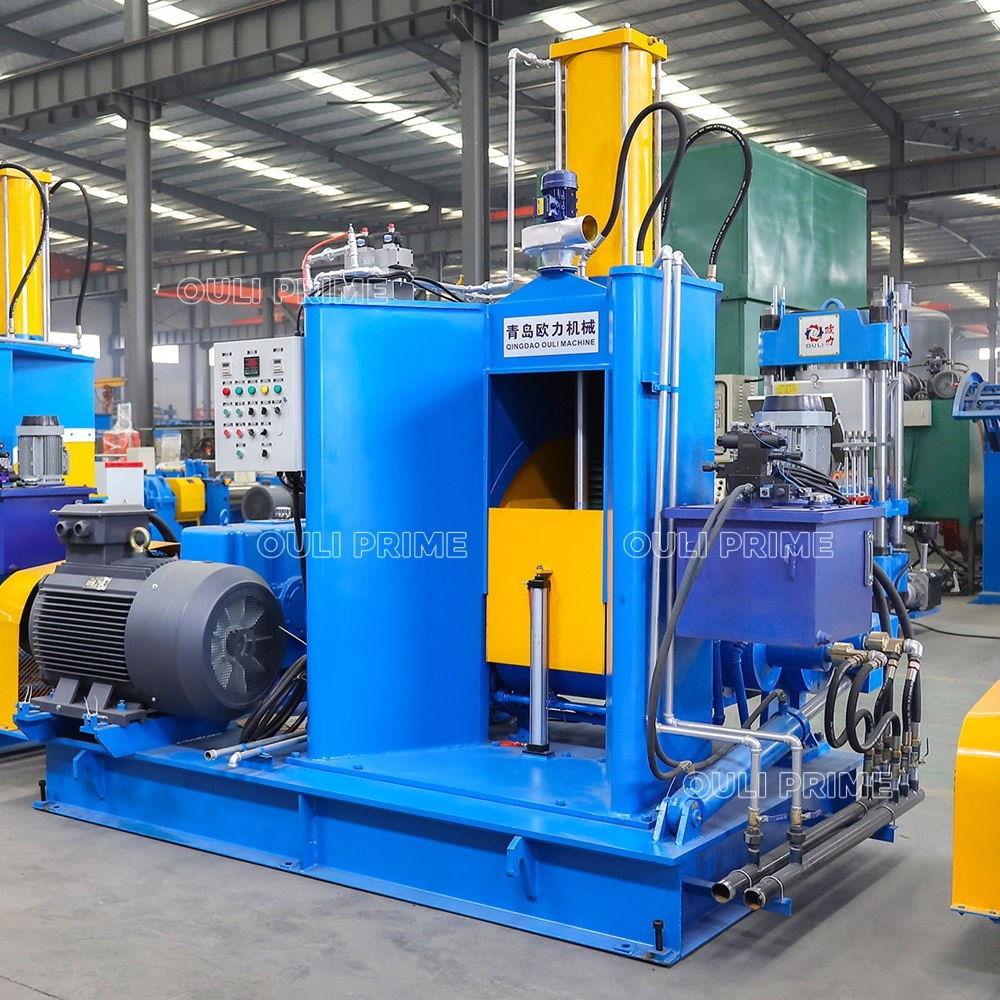 Pneumatic Pressure Rubber Dispersion Rubber Kneader Mixer Machine
