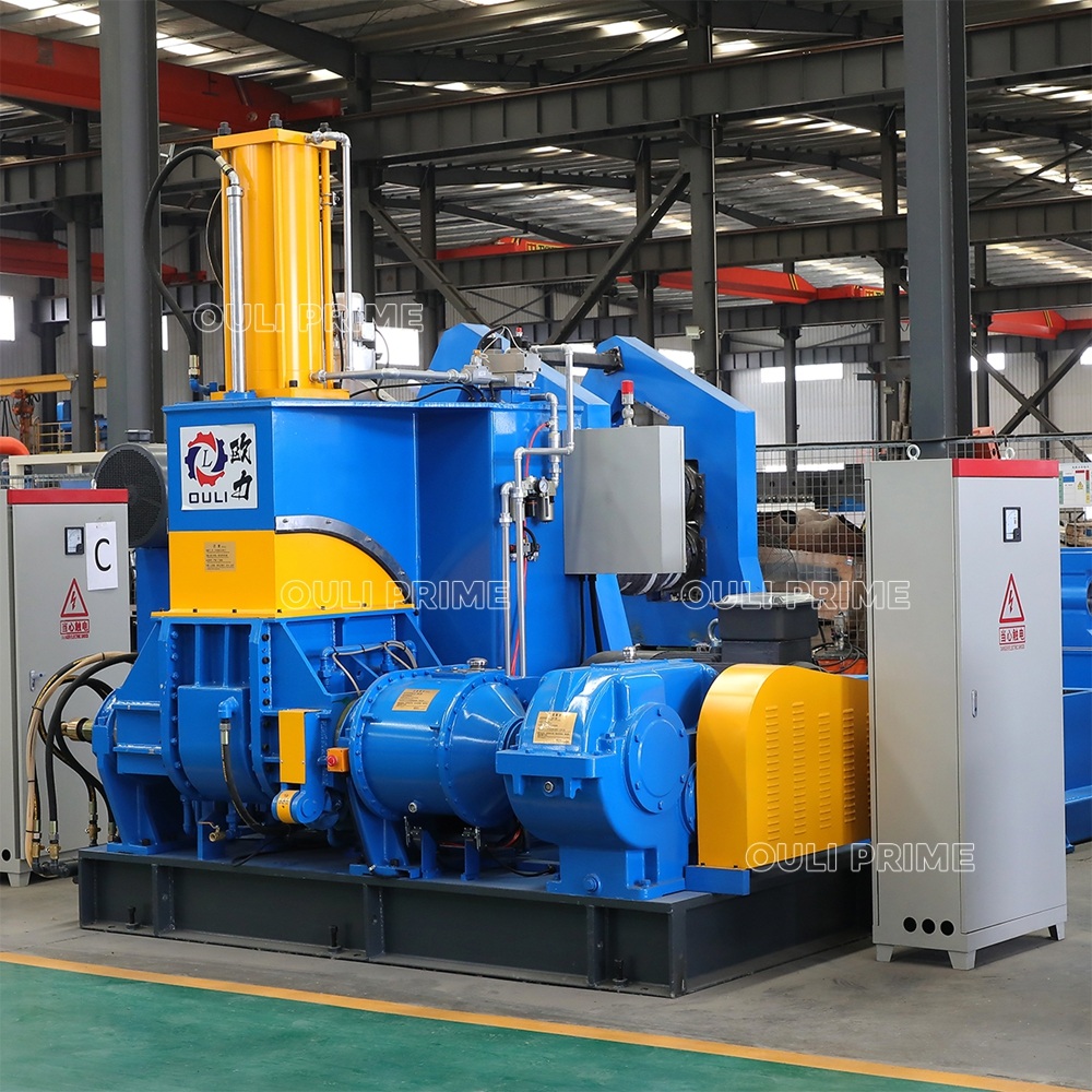 Pneumatic Pressure Rubber Dispersion Rubber Kneader Mixer Machine