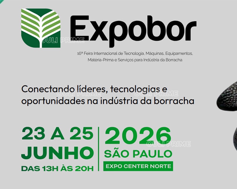 Visit Qingdao Ouli Machine at Expobor 2026 – Brazil Rubber Industry Expo