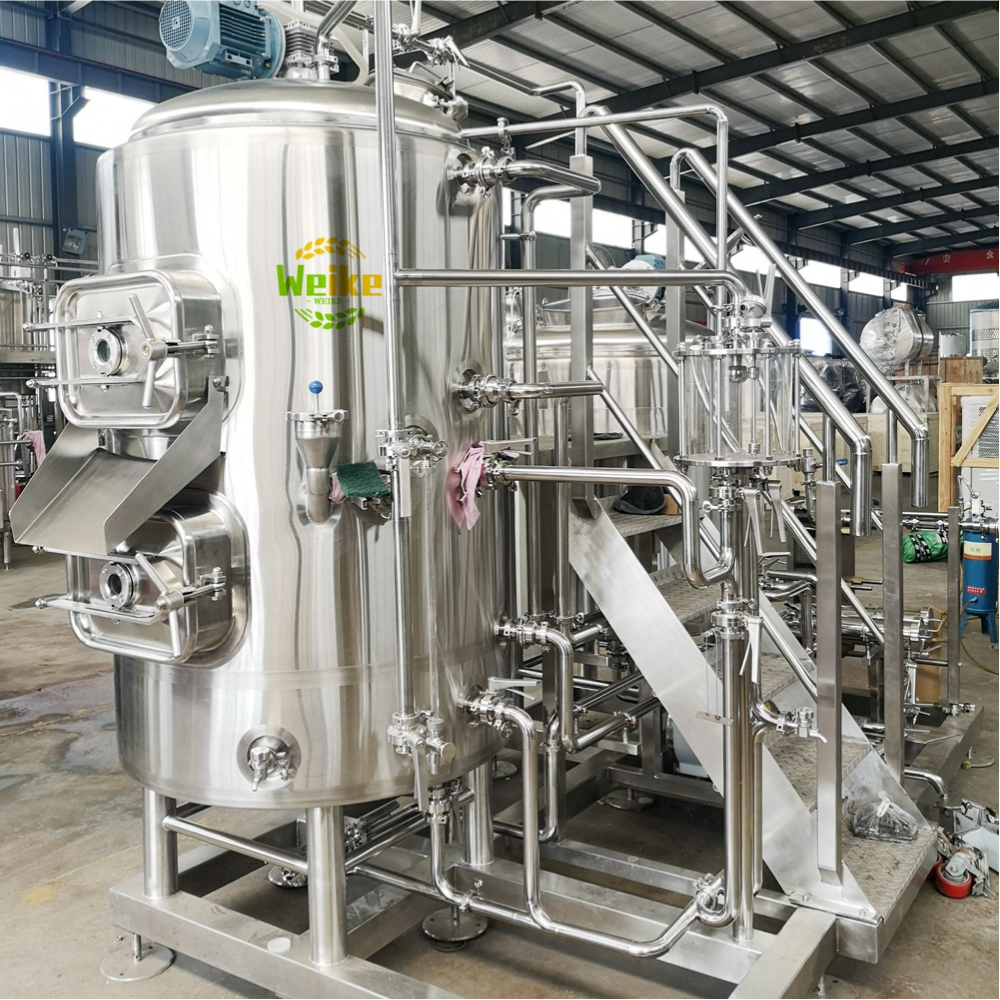 300L craft beer brewing system for brewpub