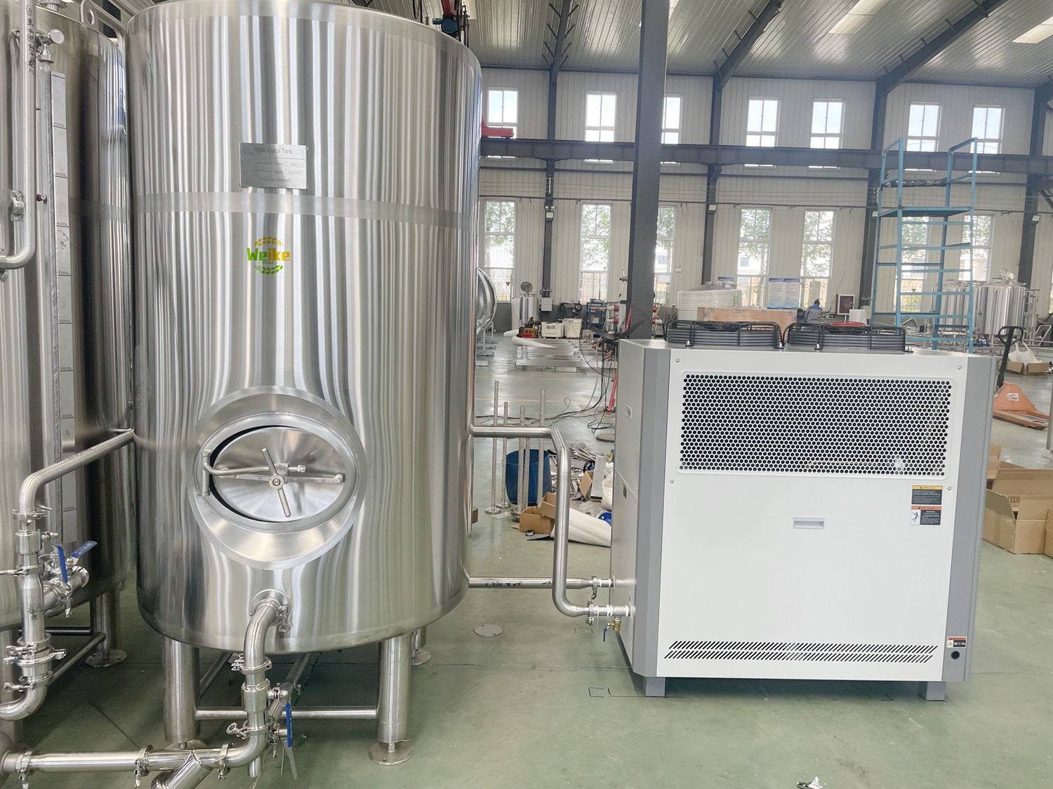 1500L fully automatic beer brewing equipment