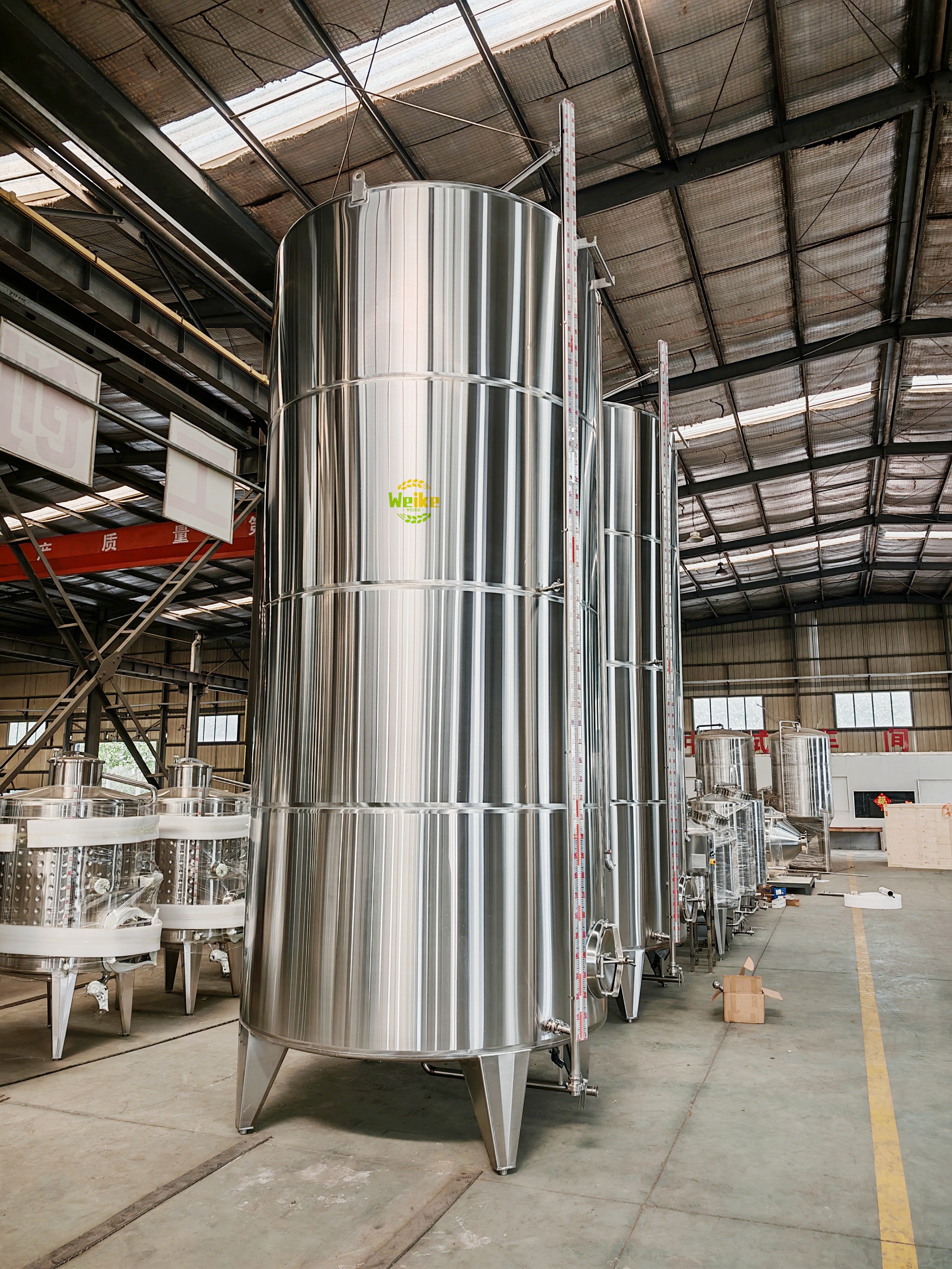 stainless steel palm oil storage tanks