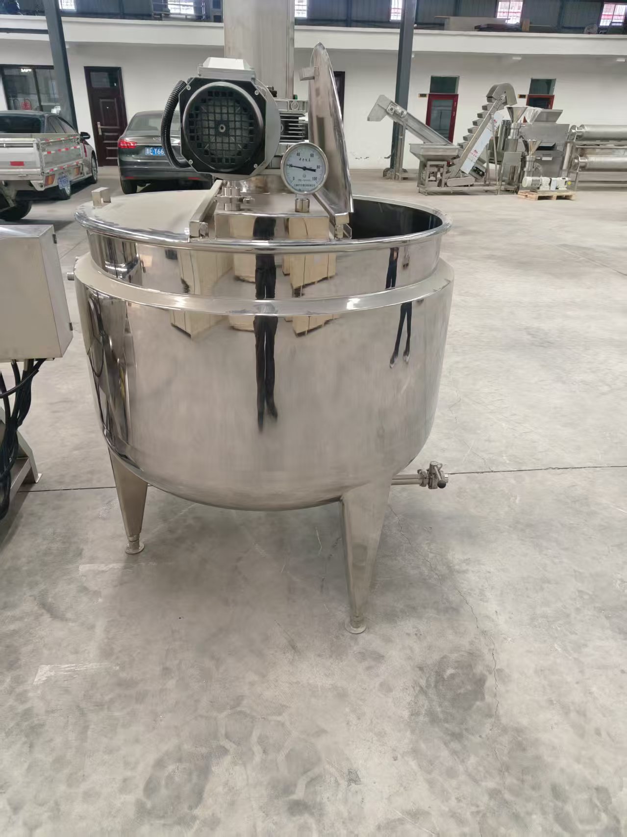 500L honey mixing tank