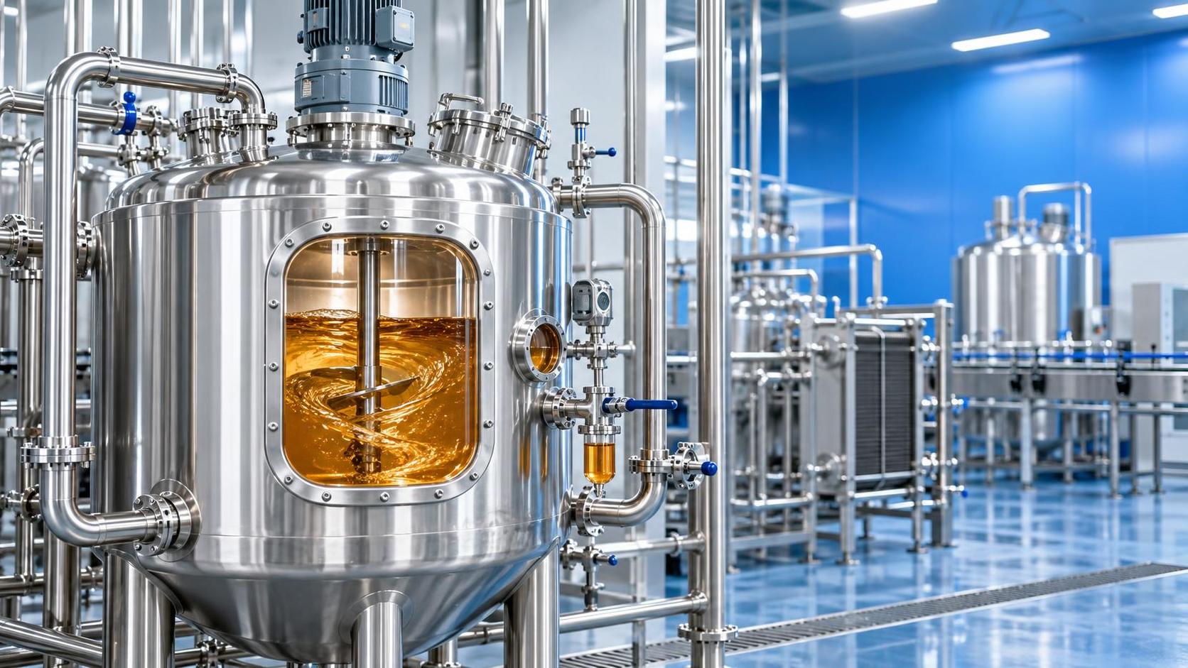 What determines mixing time in a stainless steel mixing tank