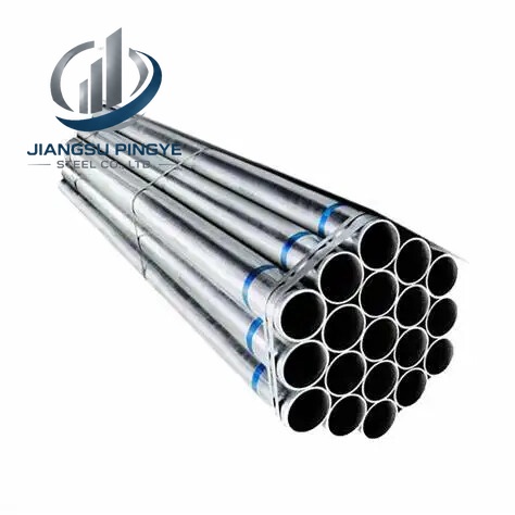 DX51D Galvanized Steel Round Pipe