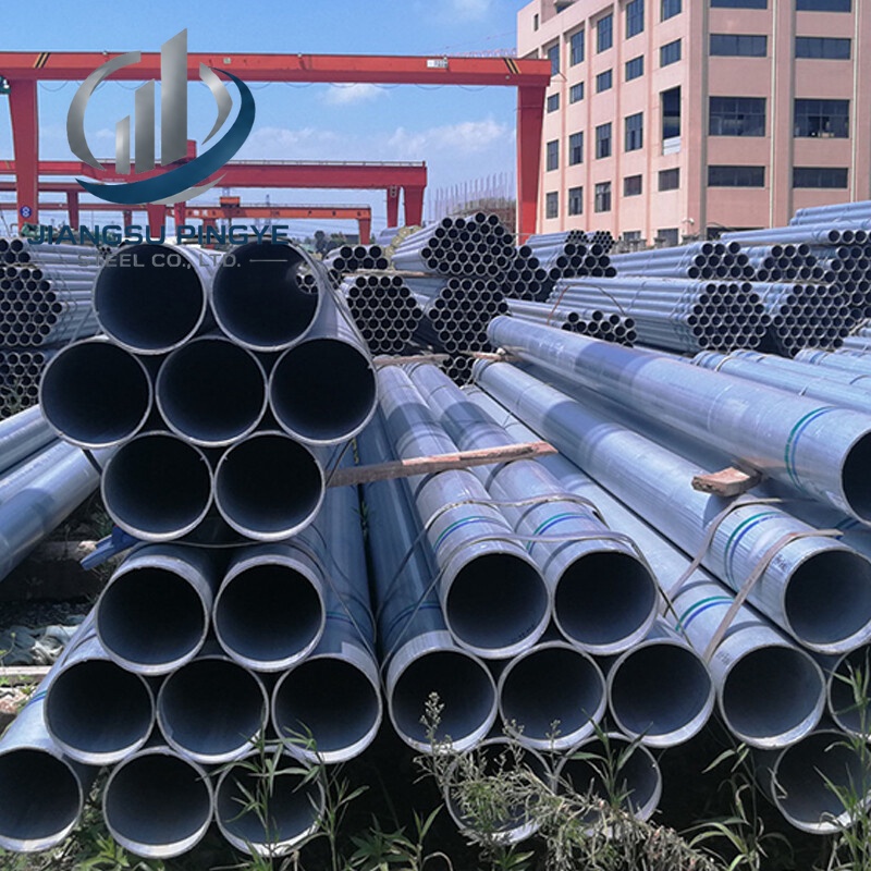Q195 Galvanized Steel Round Pipe