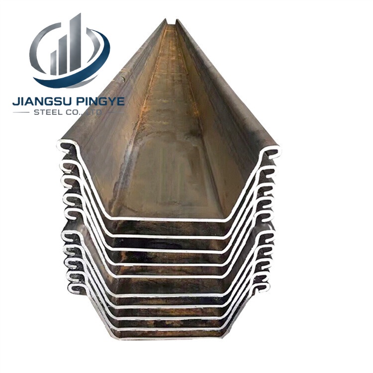 A53 Gr.A A656 Gr.50 U-Shaped Steel Sheet Pile