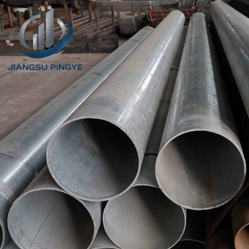 DX51D Galvanized Steel Round Pipe