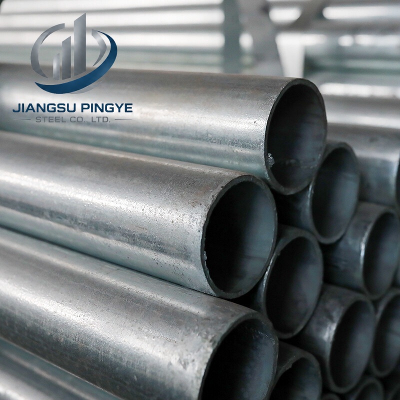 DX51D Galvanized Steel Round Pipe