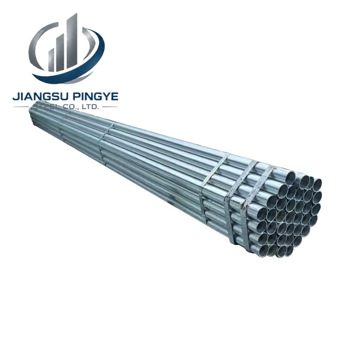 DX51D Galvanized Steel Round Pipe