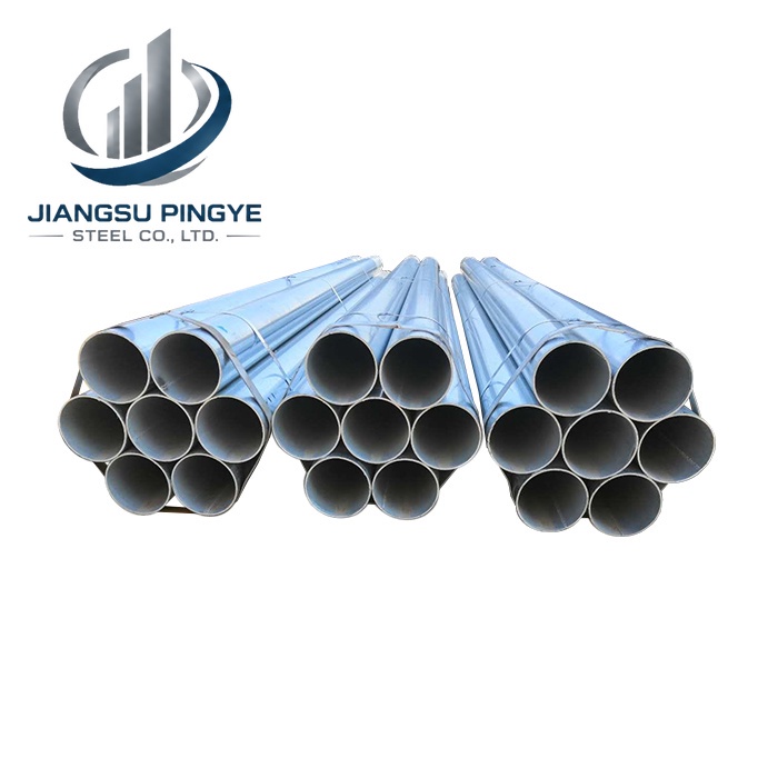 DX51D Galvanized Steel Round Pipe
