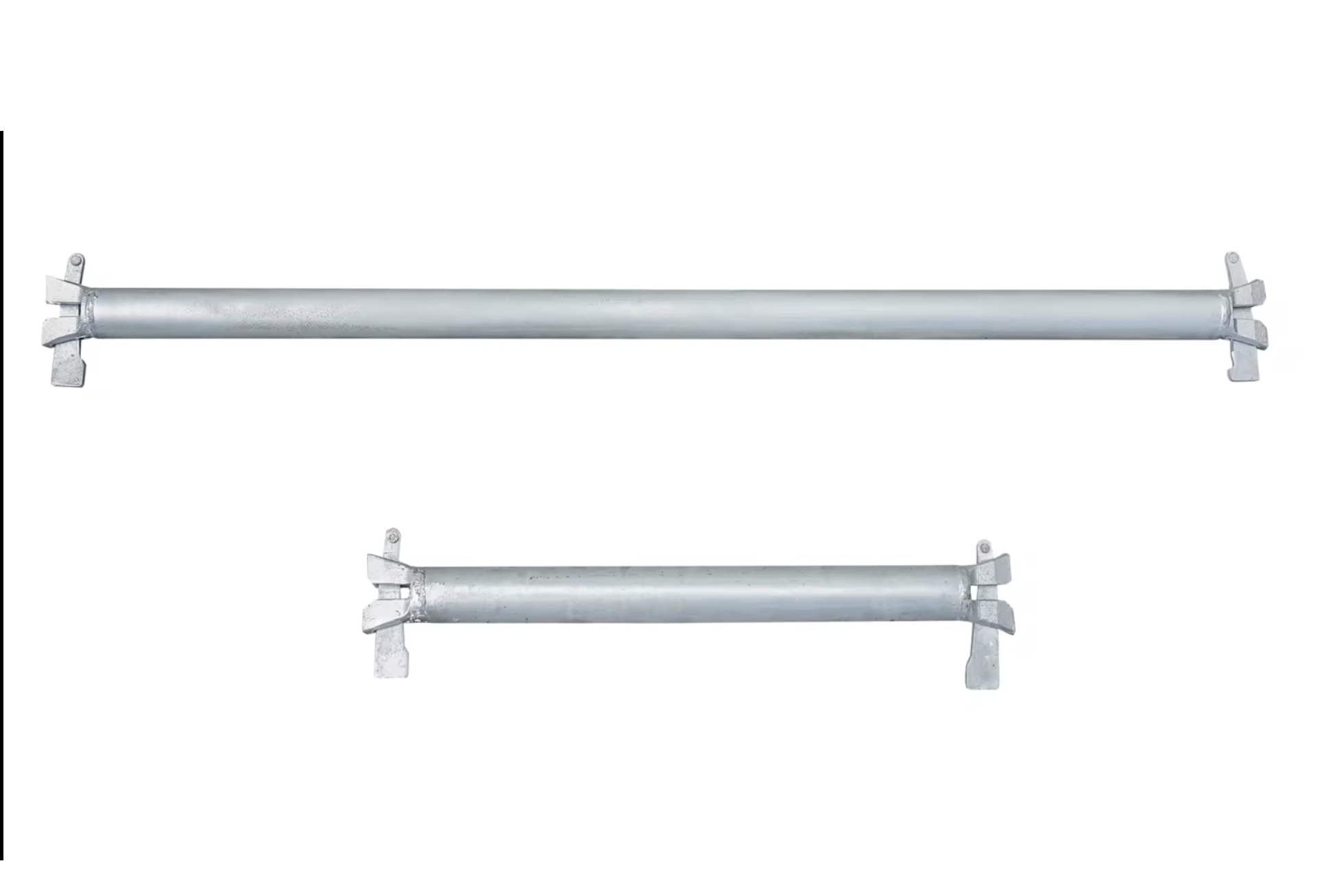 Finished metal disc scaffolding