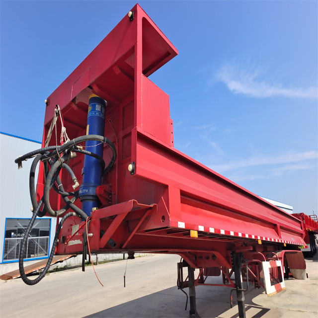 3-axle dump semi-trailer