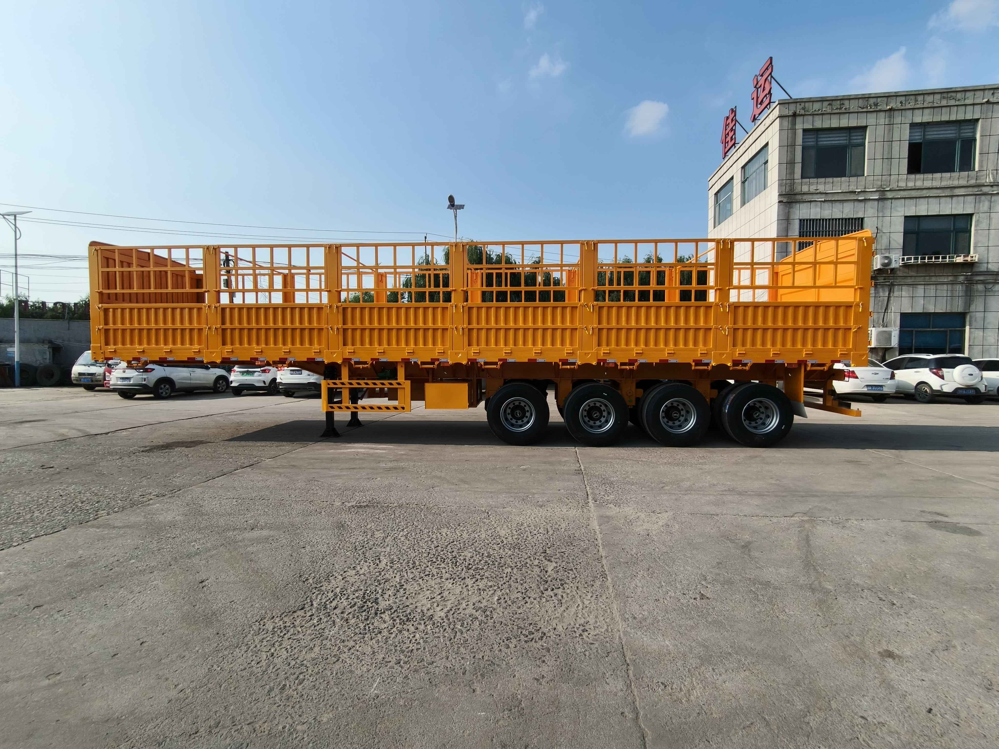 ​Highwall Fence Truck Semi Trailer