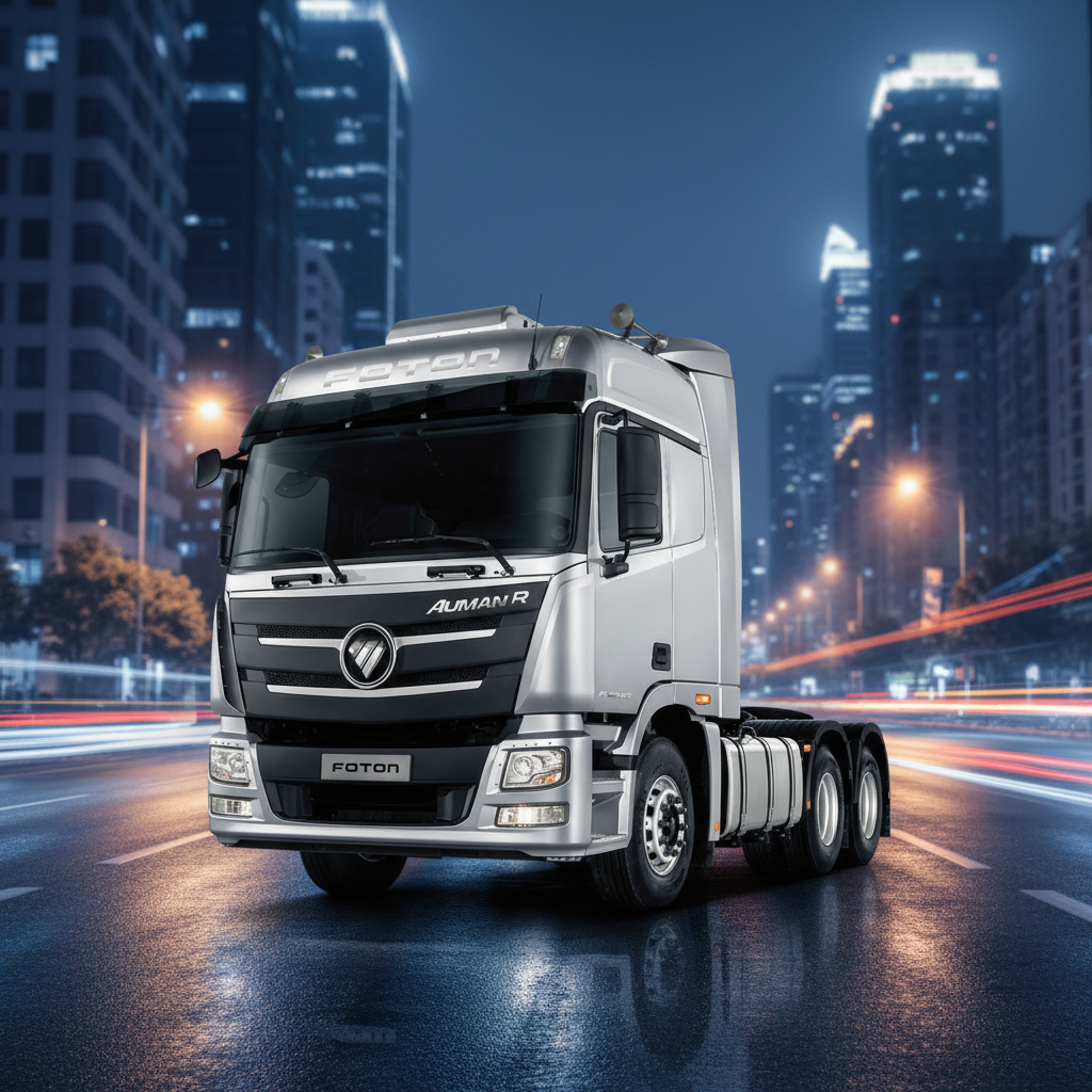 Foton AUMAN GTL-E 6x4 Tractor Truck Heavy-Duty Commercial Vehicle 10 Wheels Trailer Tractor Truck