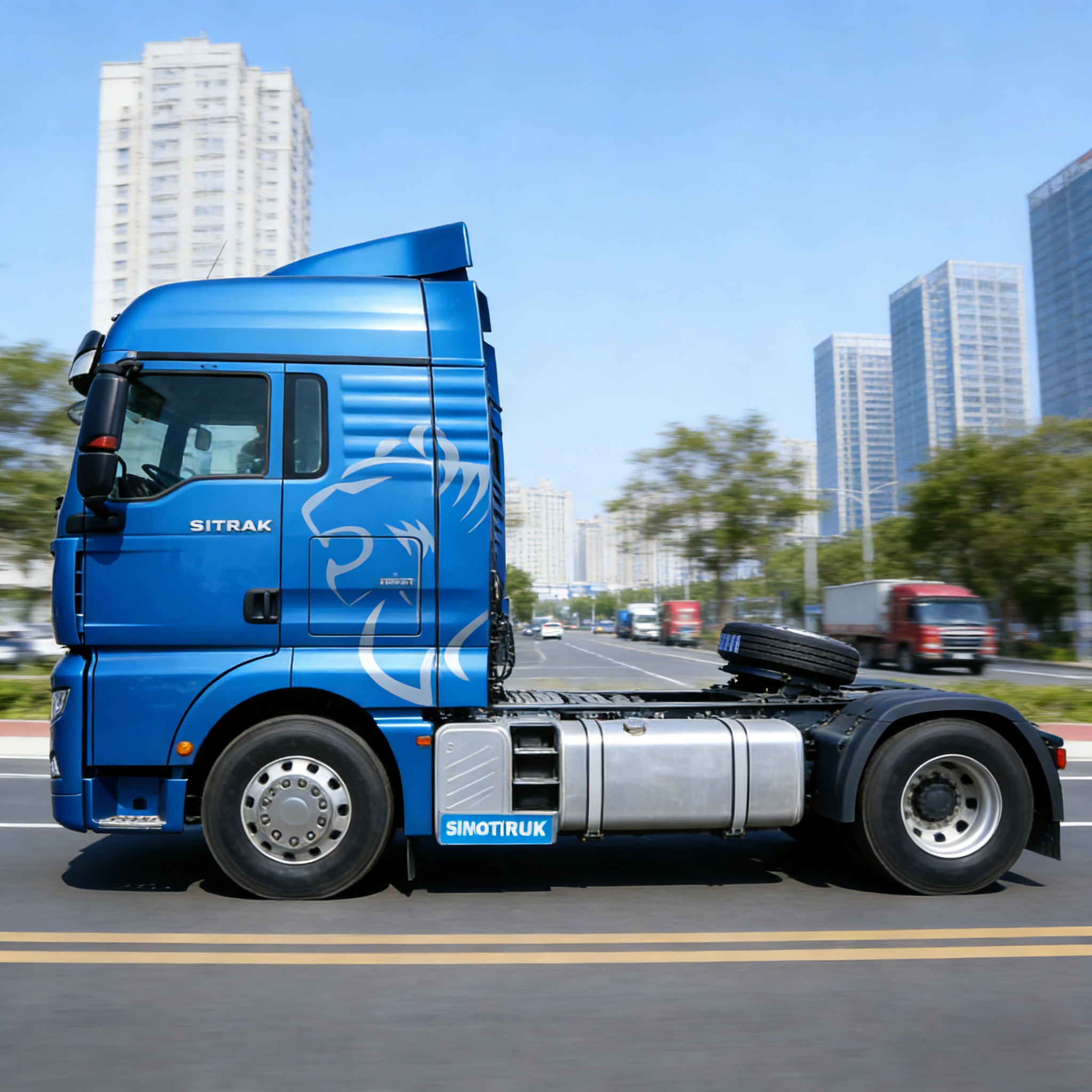 SINOTRUK SITRAK G7 Tractor Head, 460HP Fast Gearbox